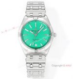 New! Swiss Copy Breitling Chronomat 36mm BLS 2824 Extra-thin Emerald Green Dial Rouleaux Strap